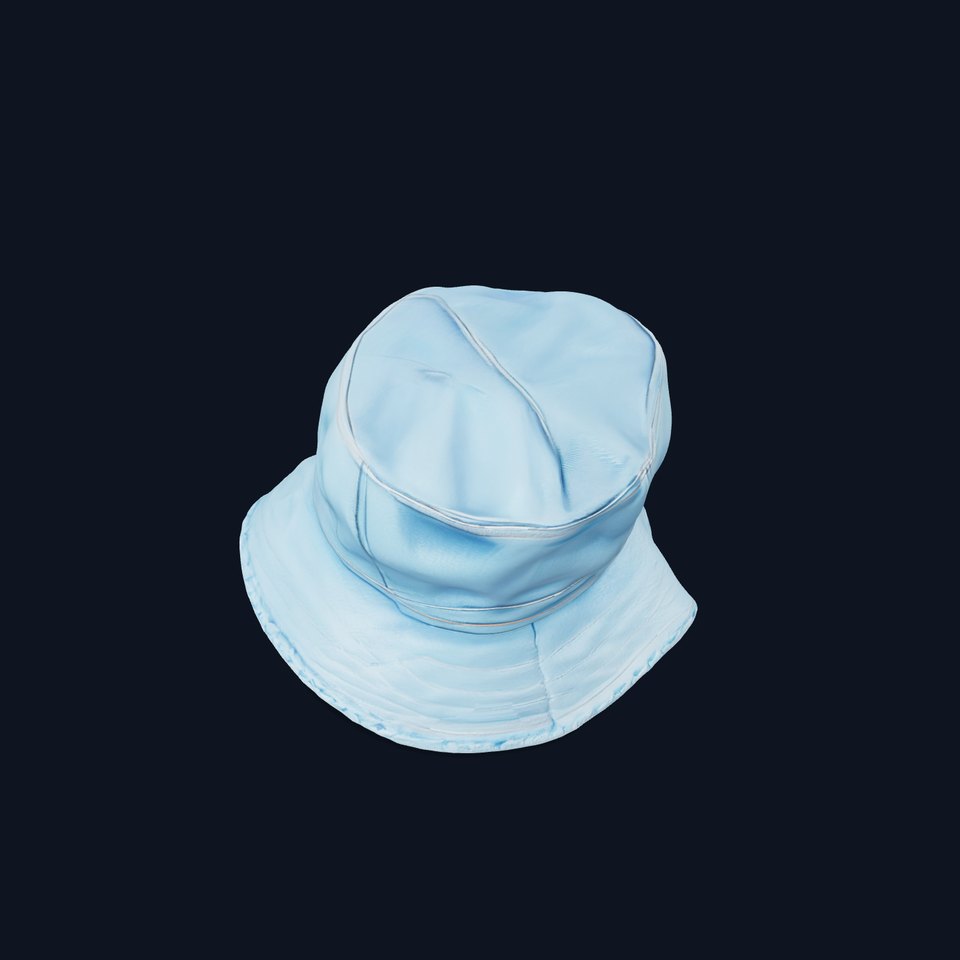 Denim Bucket Hat D Model Pack